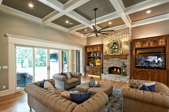 Custom designed home by Trent Williams Construction Management