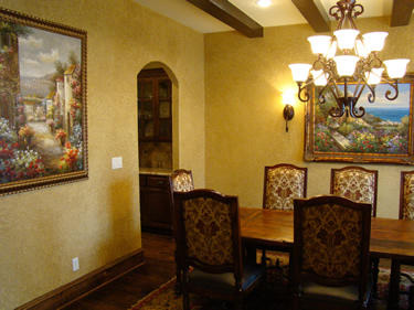Exceptional dining room options and appointments ... from Trent Williams