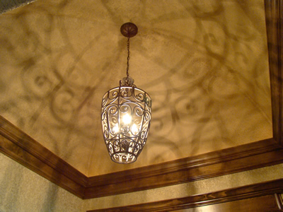 Elegant entry space design, by custom home builder Trent Williams, Tyler Texas