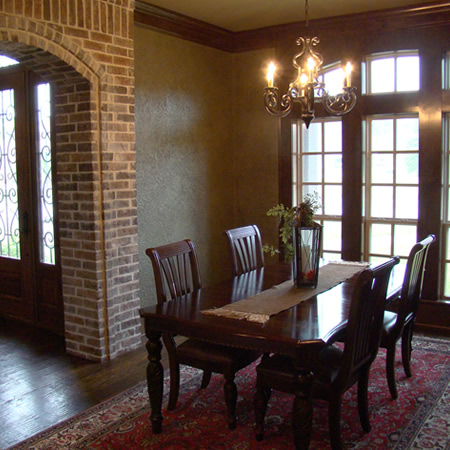 Fine custom designed and built Texas homes ... from Trent Williams Construction, Tyler Texas