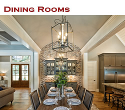 Custom dining room design and decorating ideas ... from Trent Williams Construction, Tyler, Texas