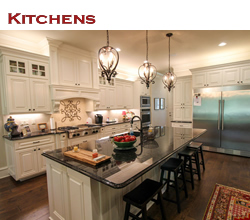 Custom kitchen design and decorating ideas ... from Trent Williams Construction, Tyler, Texas