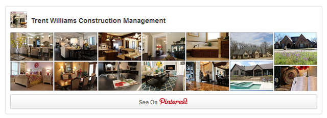 Follow Trent Williams Construction Management on Pinterest
